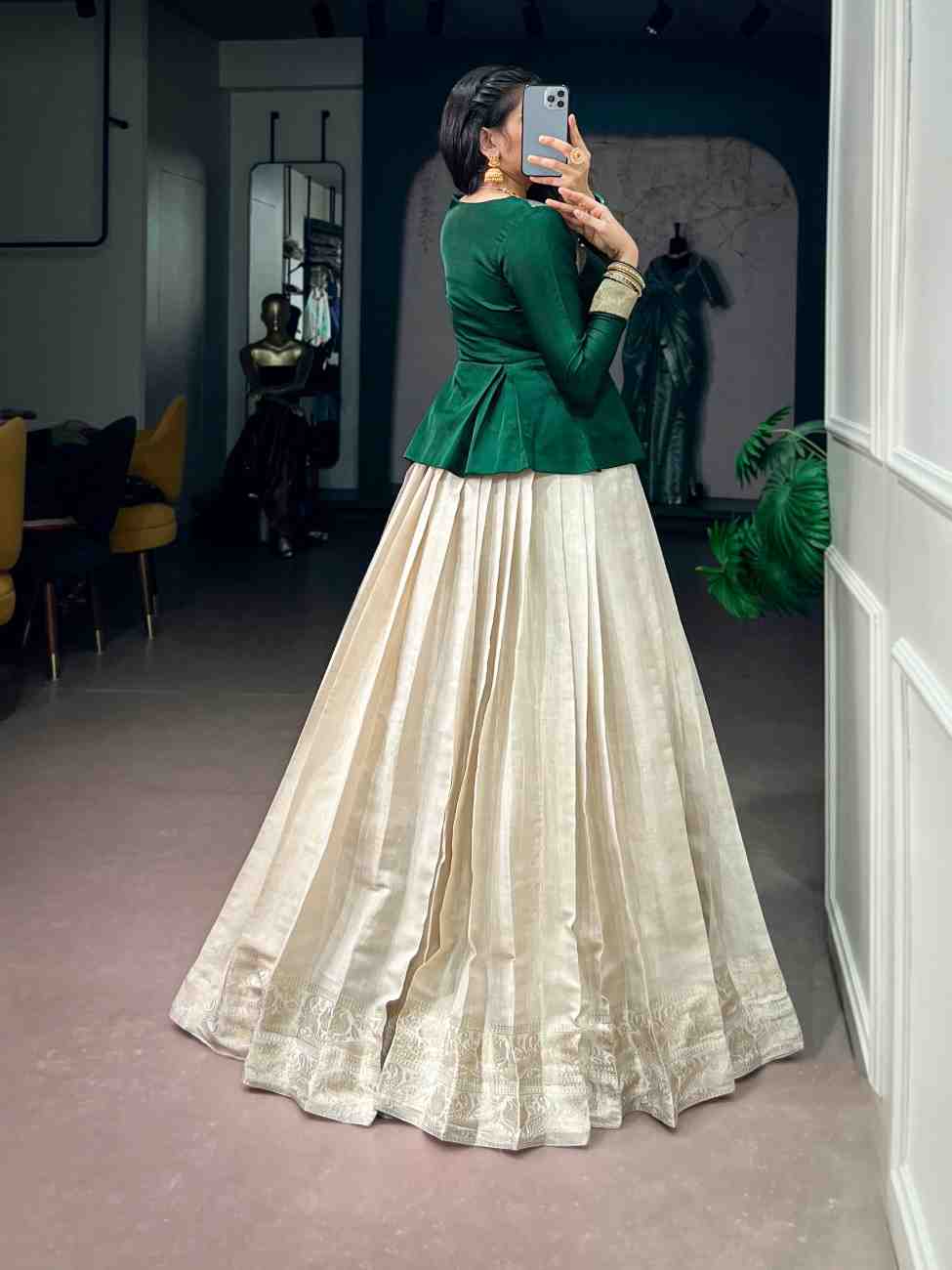 Traditional Kanchipuram Lehenga