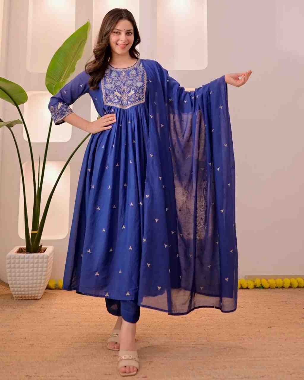 Heavy Mal Chanderi Suit Set