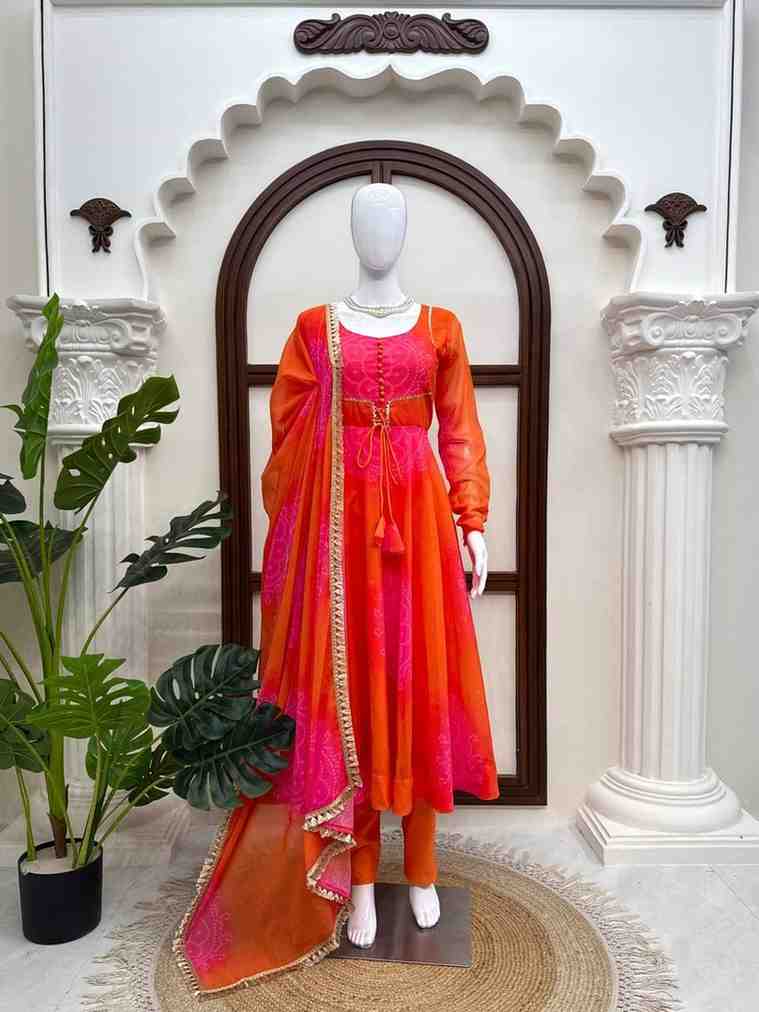 Festive Anarkali Suit Set