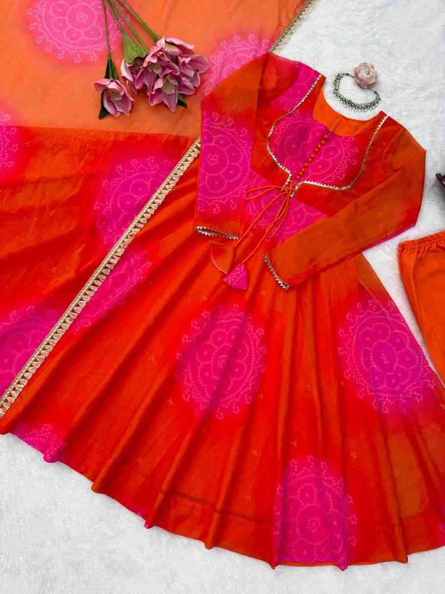 Faux Georgette Ethnic Wear