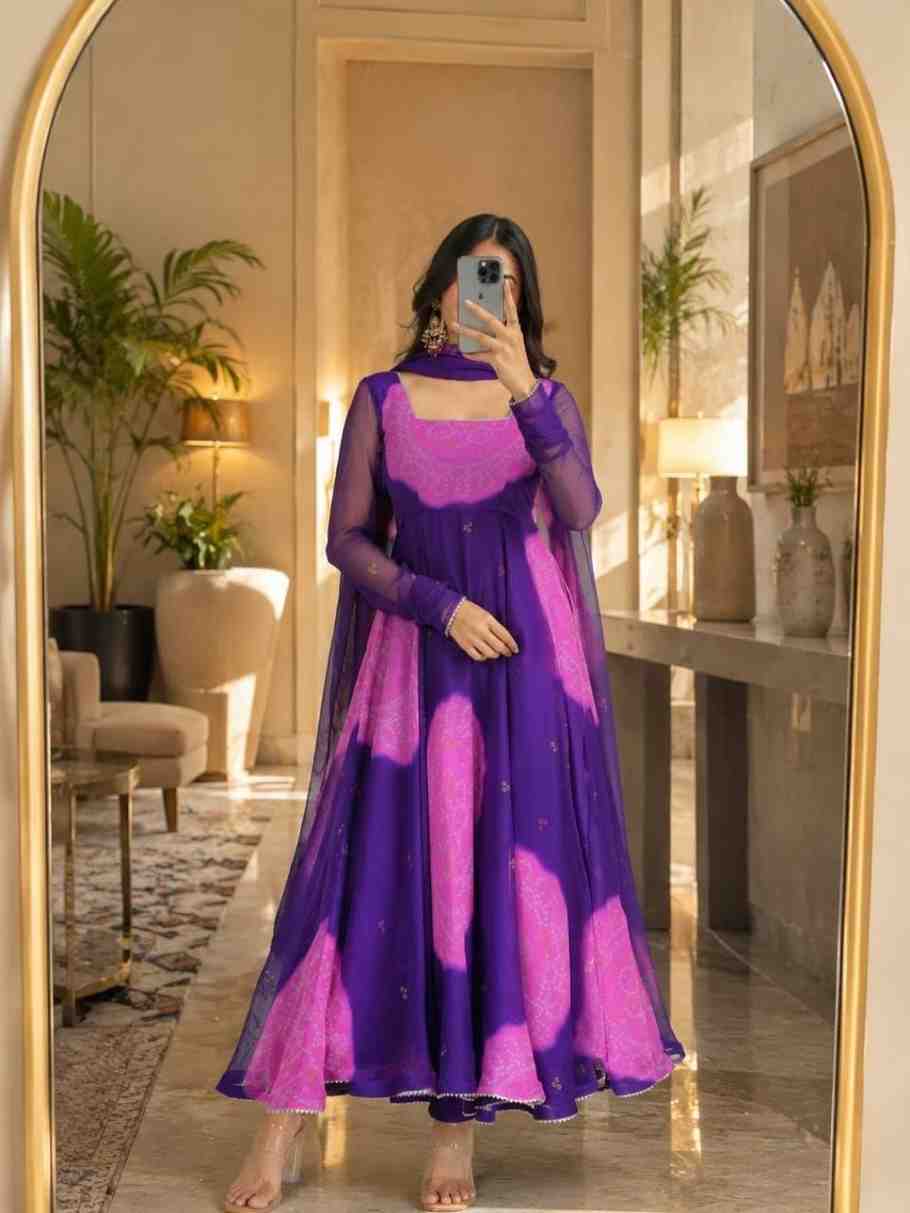 Elegant Georgette Anarkali