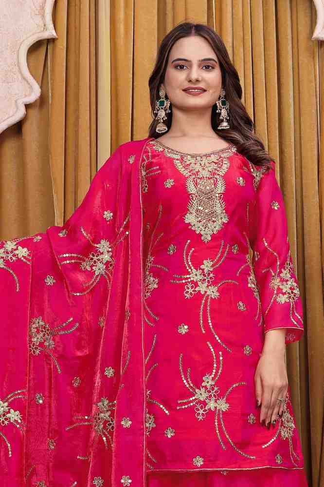 Embroidered Sharara with Dupatta