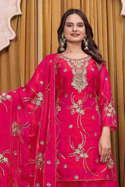 Embroidered Sharara with Dupatta