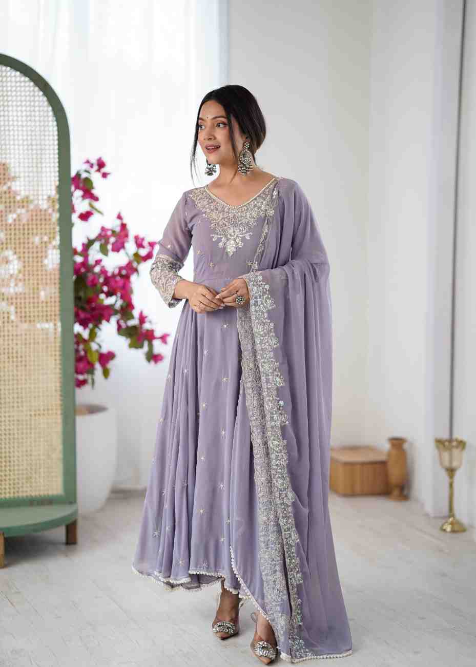 Heavy Faux Anarkali Suit