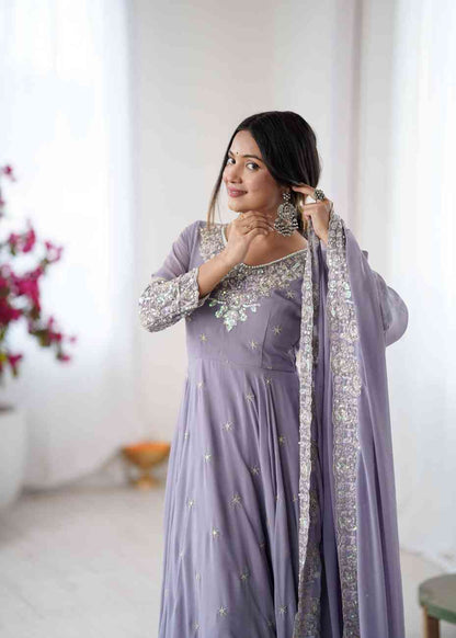 Premium Anarkali Dress with dupatta