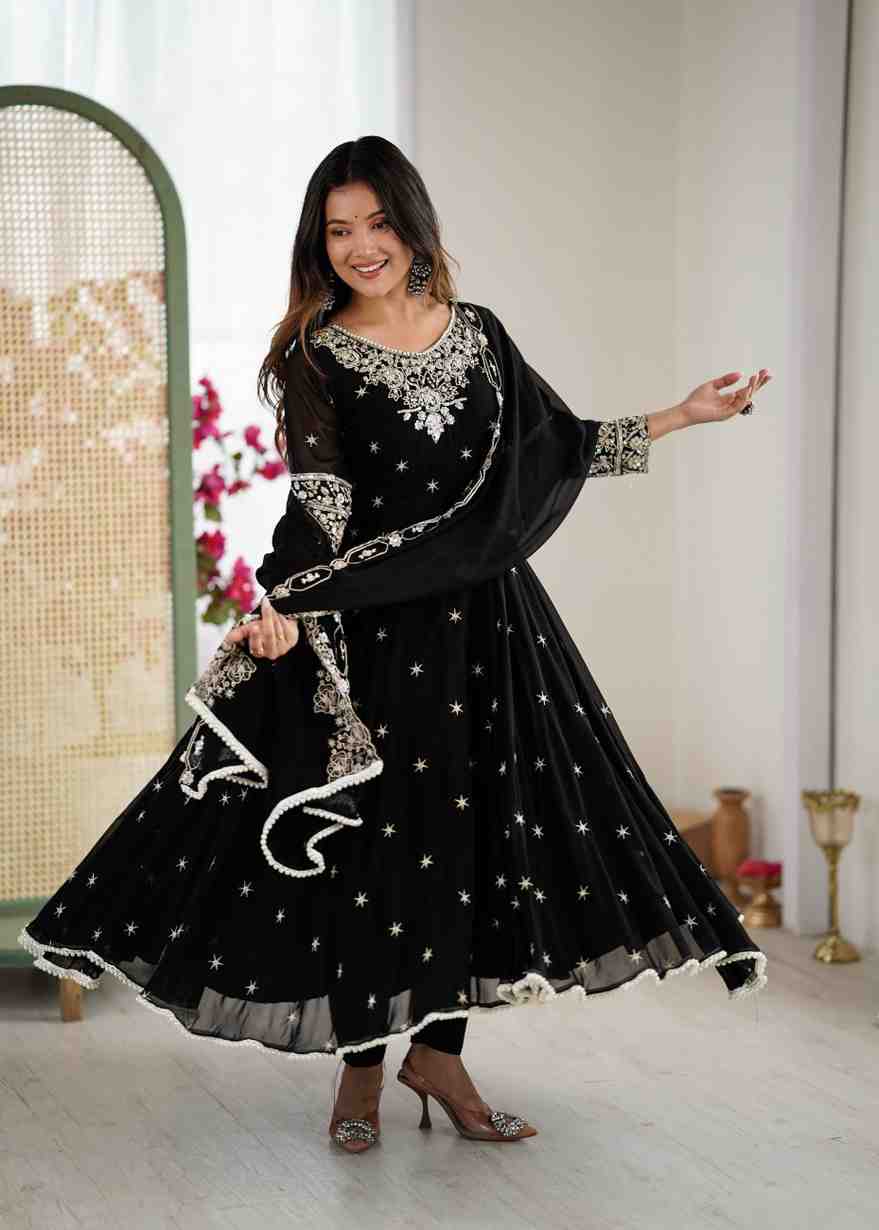Embroidered Ethnic Gown