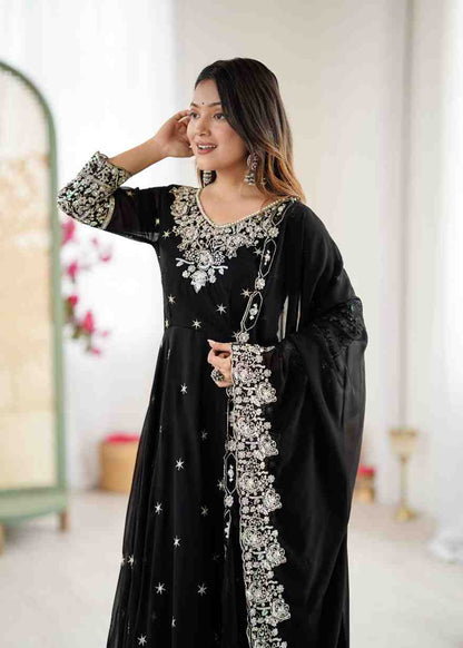 Traditional Anarkali Suit Set