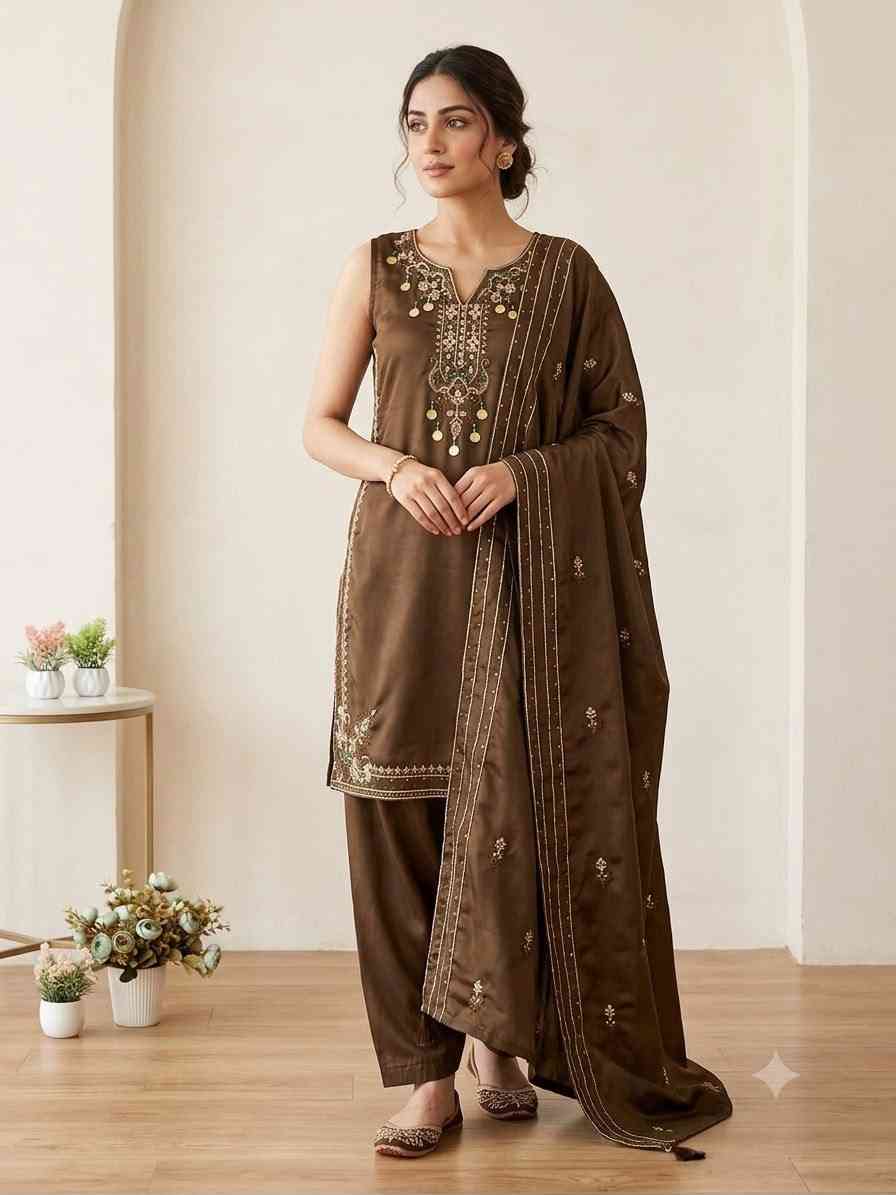 Sequence Embroidery Salwar Suit