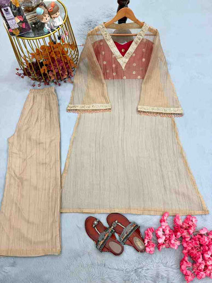 Embroidered Festival Kurta Set