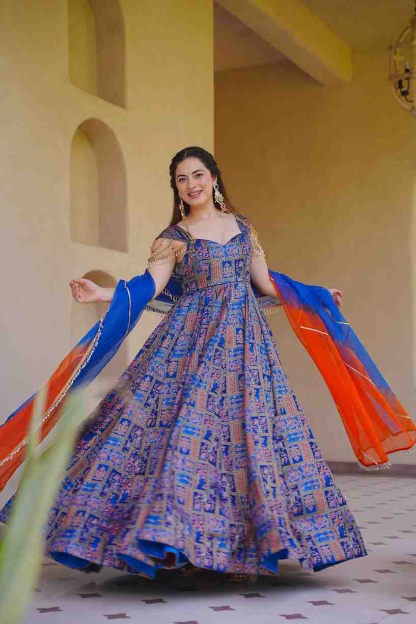 Wedding Wear Anarkali Gown