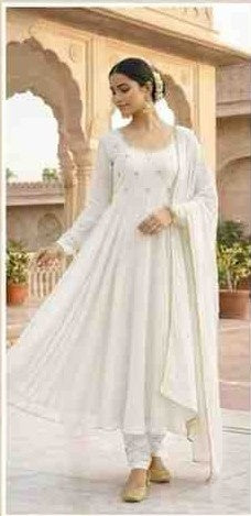 Elegant Georgette Party Dress