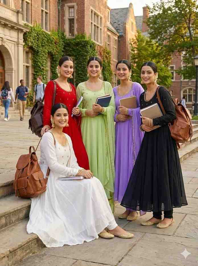 Women's Ethnic Gown Set