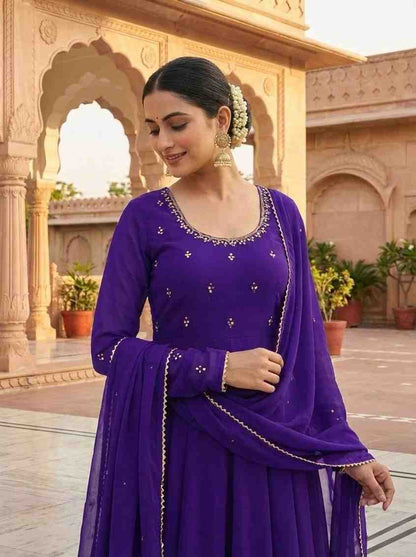 Wedding Wear Georgette Gown