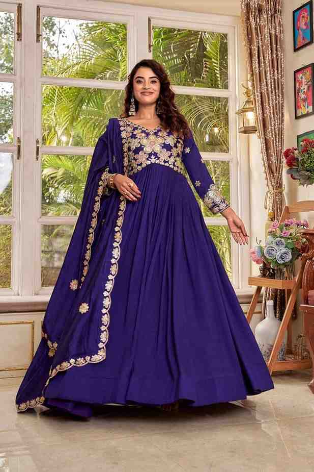 Wedding wear Anarkali gown