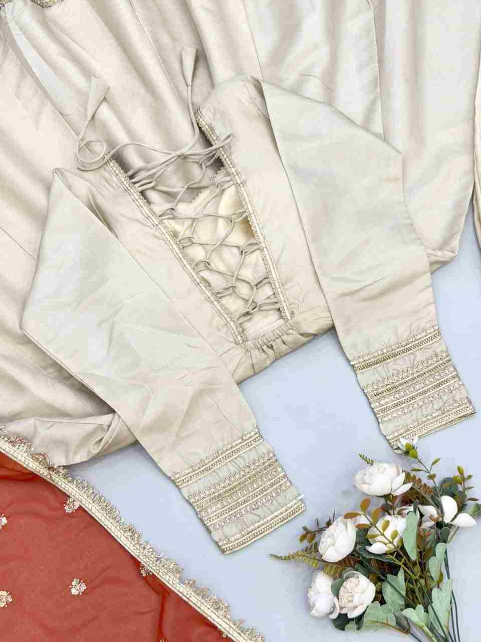 Cosmos Gold designer Anarkali suit