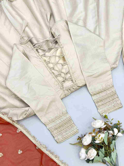 Cosmos Gold designer Anarkali suit
