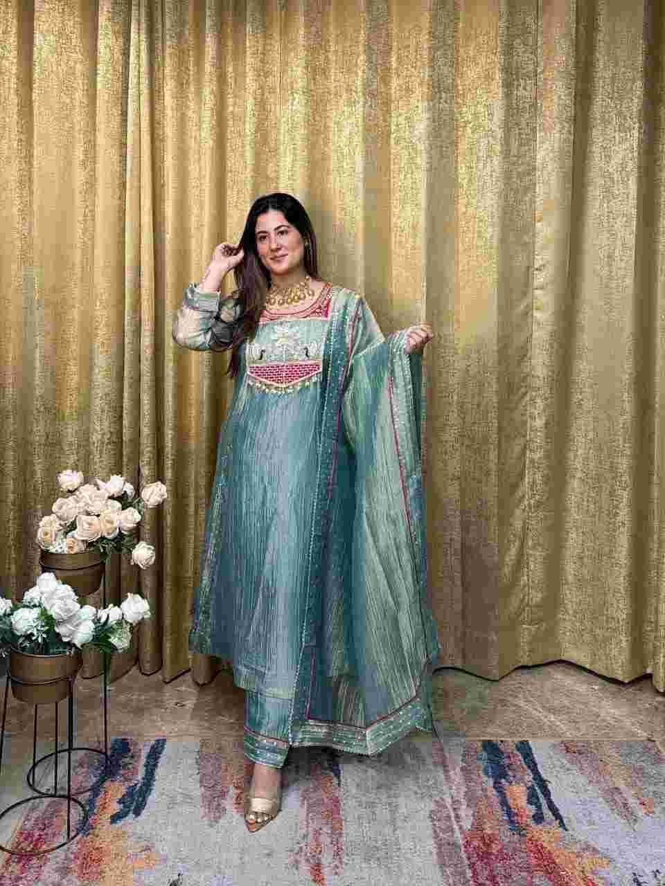 Women's designer Salsa Silk outfit
