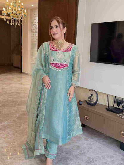 Women's Salsa Silk party wear suit