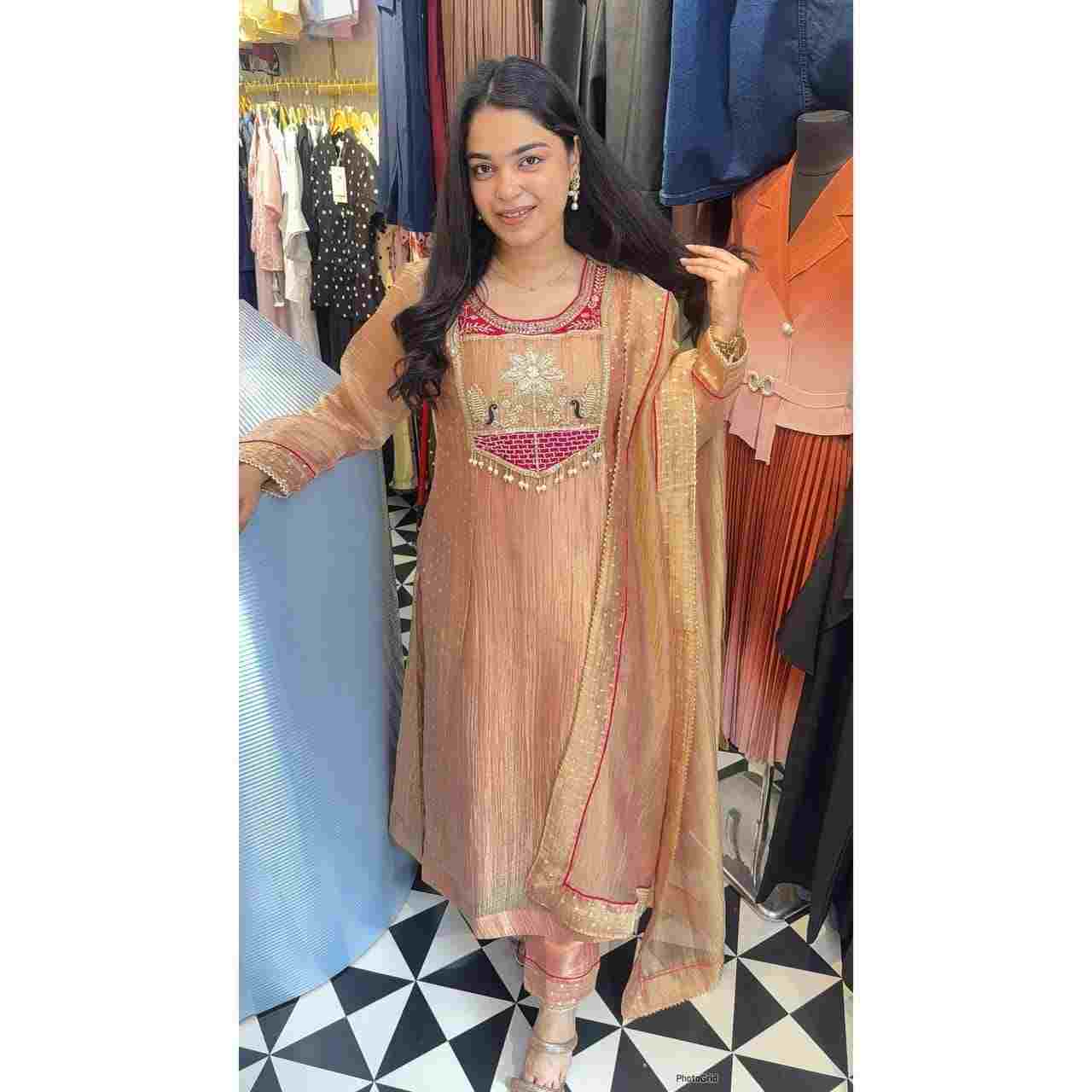 Salsa Butty Silk three piece suit