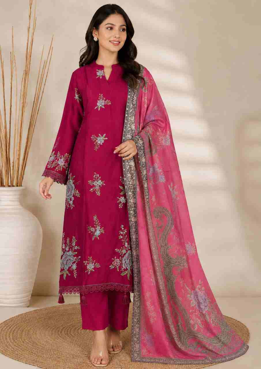Heavy Rayon embroidered ethnic wear