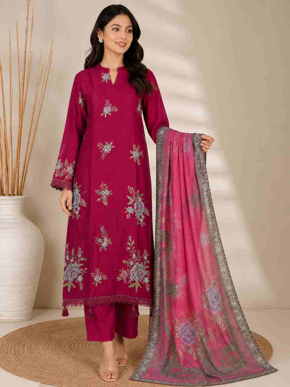 Viscose Rayon festive ethnic outfit