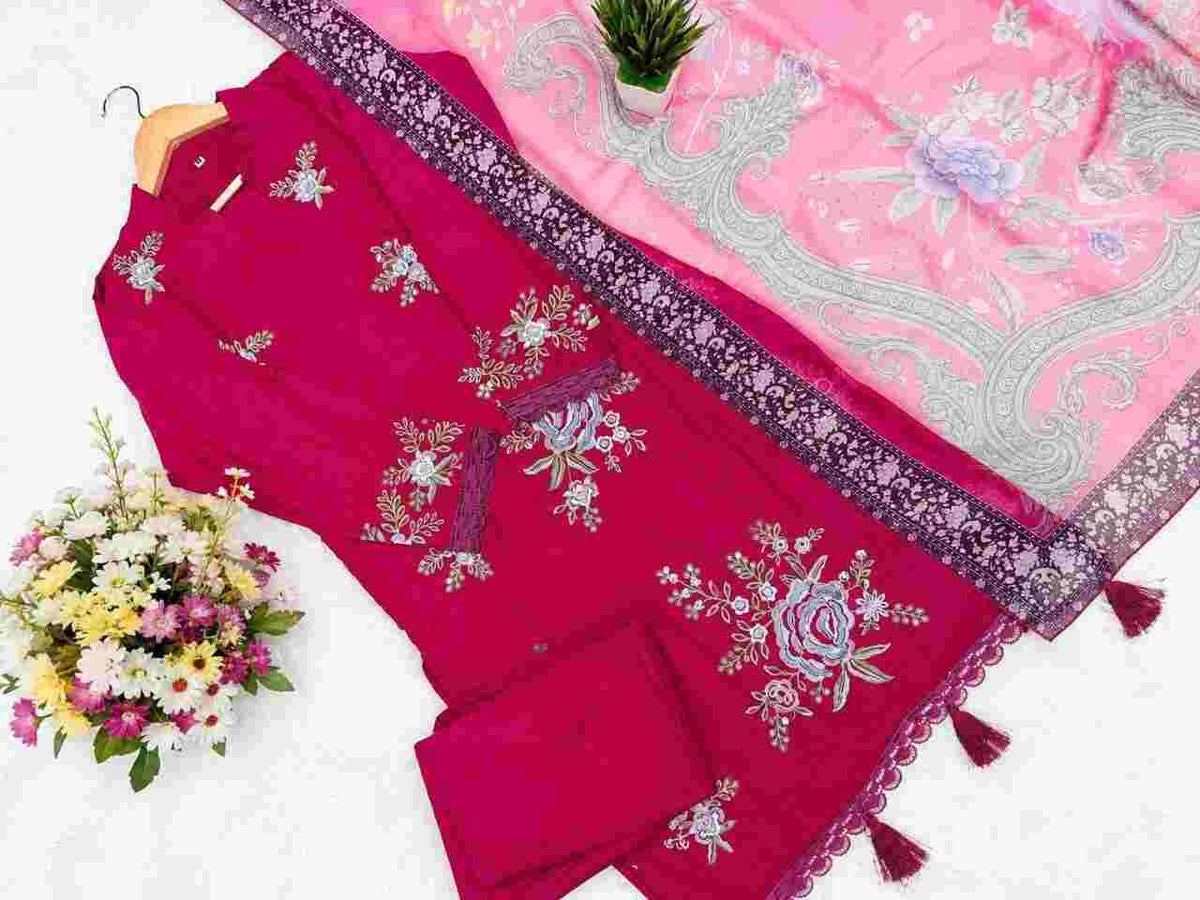 Women's Viscose Rayon ethnic suit