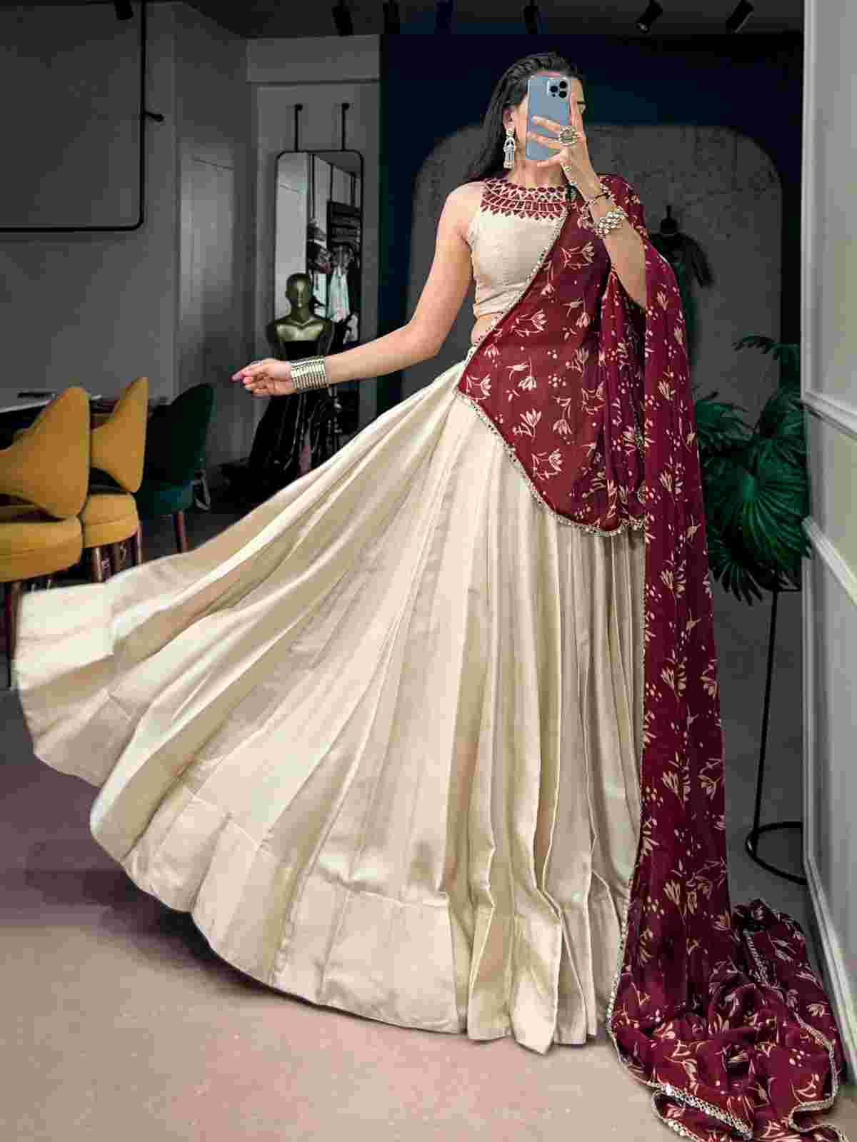 Lehenga Front View