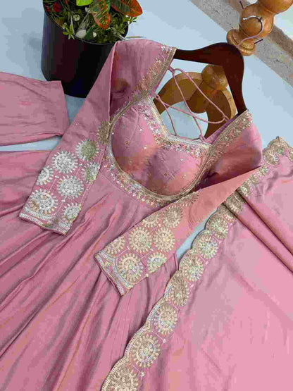 Fully stitched designer Anarkali suit