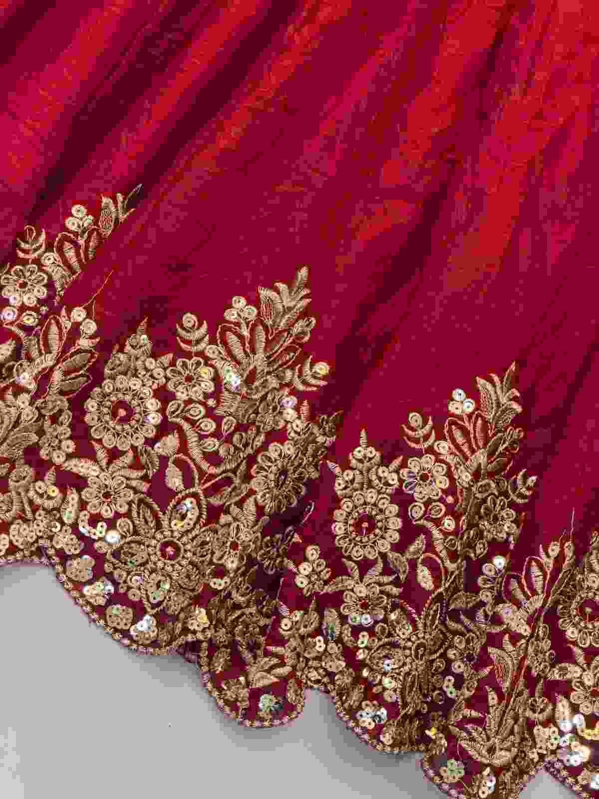 Women’s Doremon Crush sequence work ethnic outfit