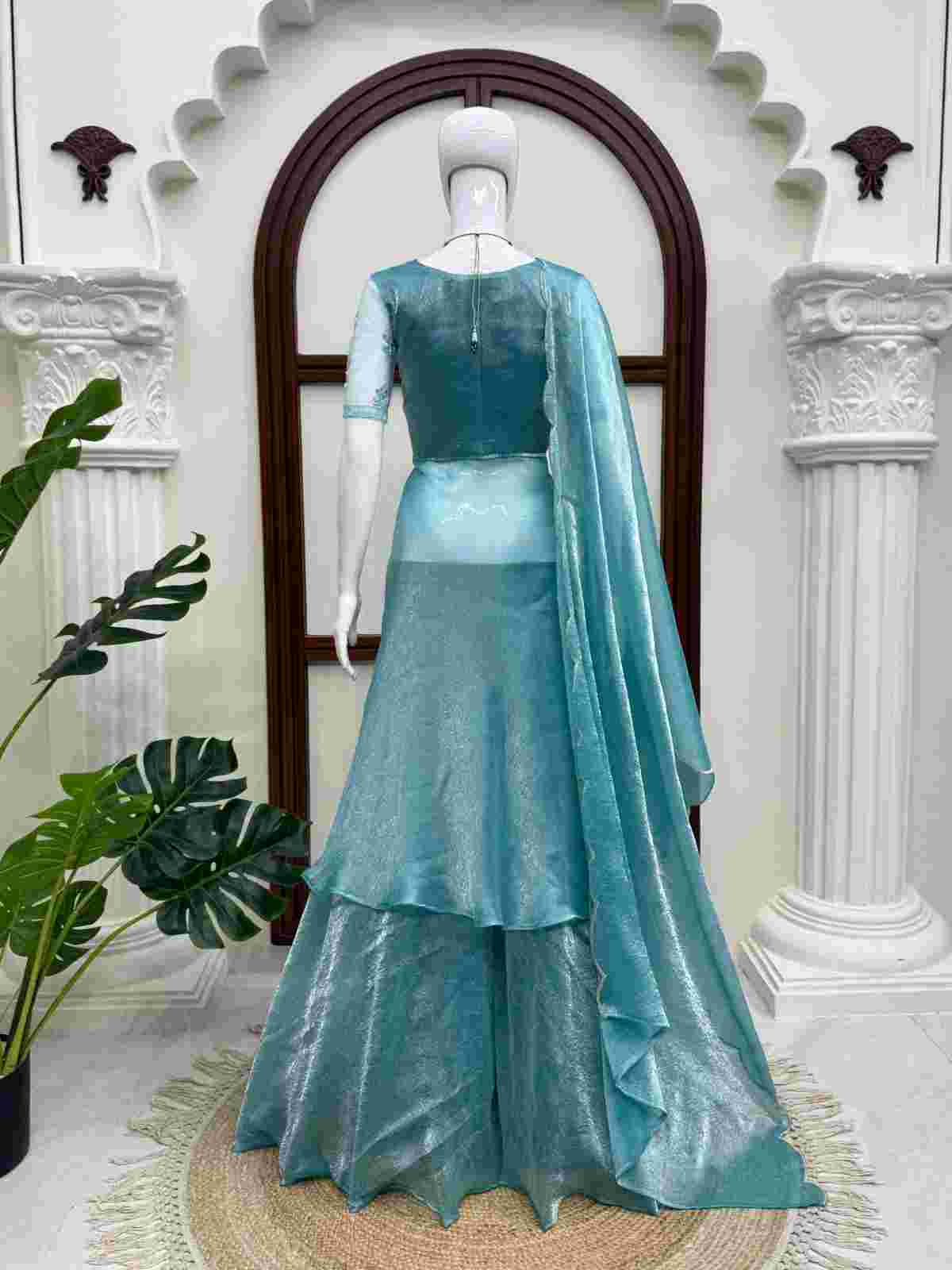 Designer Anarkali three piece set