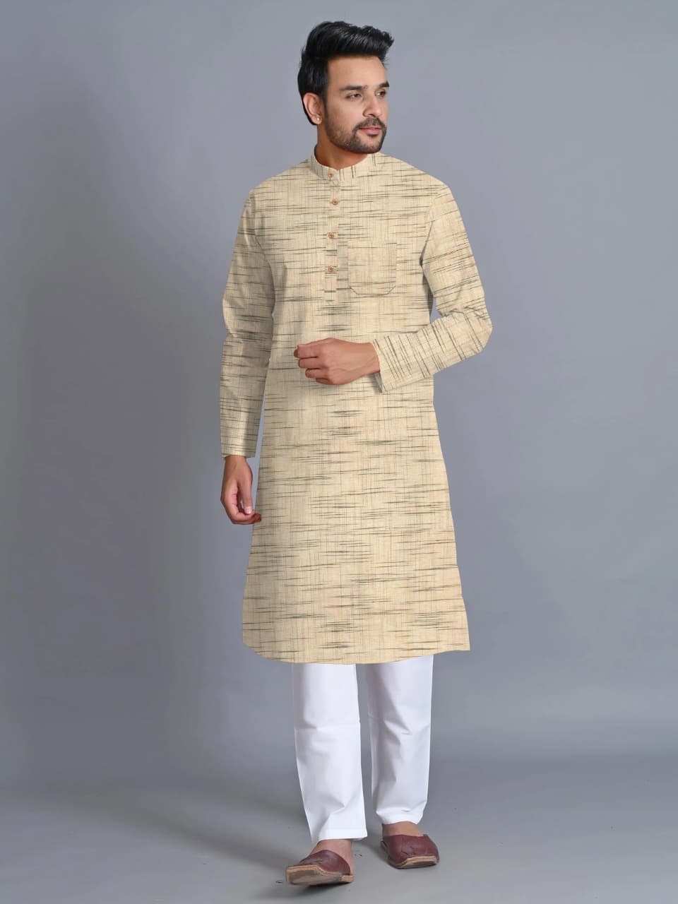 Khadi Cotton Men's Clothing Collection at Indiya Se