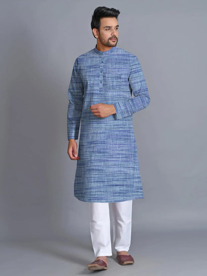 Men's Casual Wear in Khadi Cotton Fabric