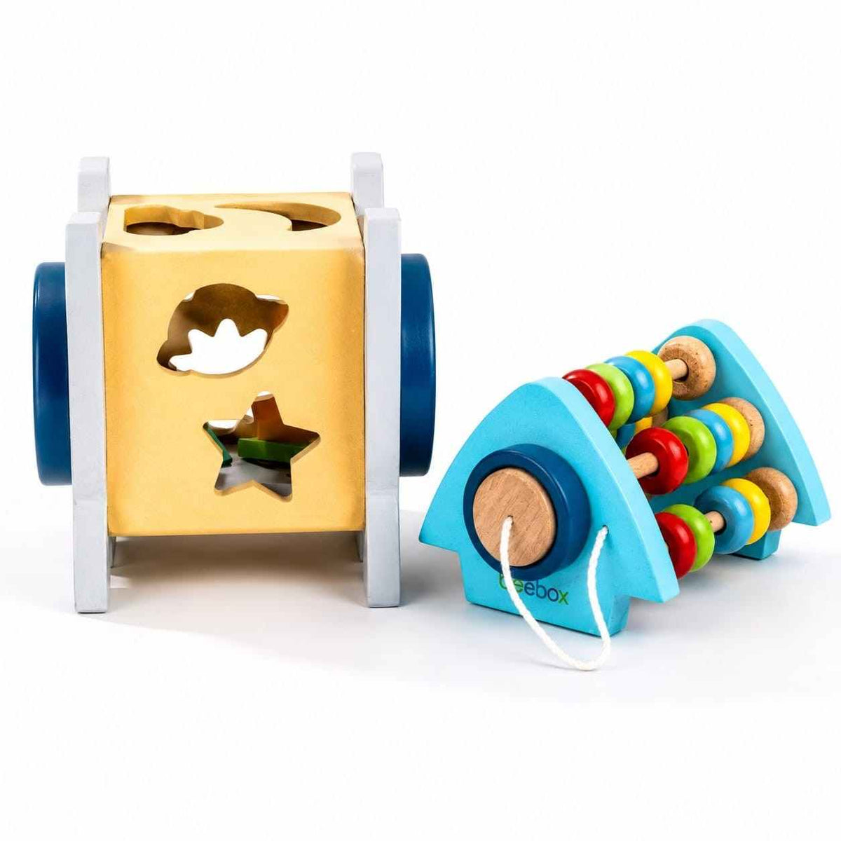 Kids wooden abacus toy for counting and colour recognition