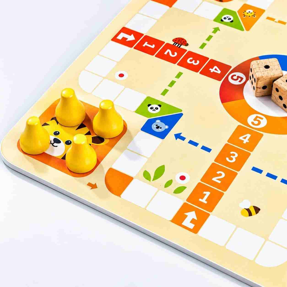 2-in-1 indoor board game for children