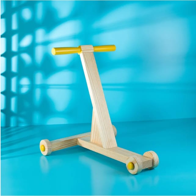 Push along wooden toy for toddlers