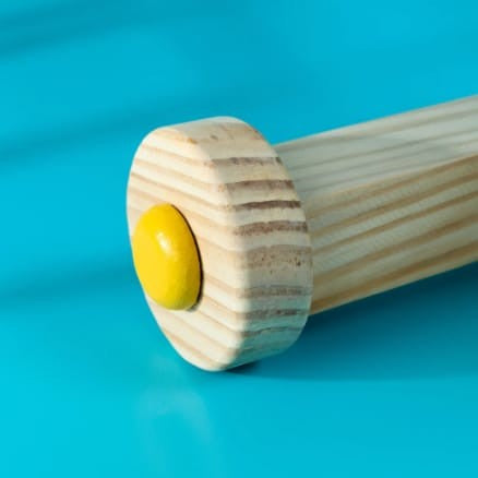 Wooden push walker for babies aged 1 to 3 years