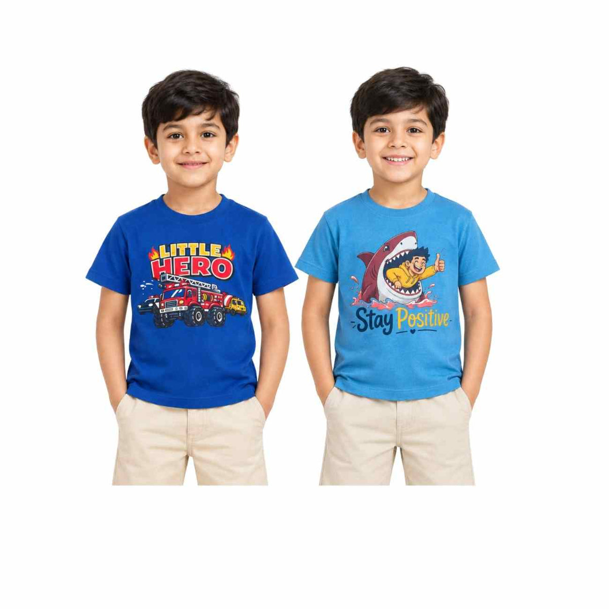 Kids Everyday Wear in Cotton Blended Fabric