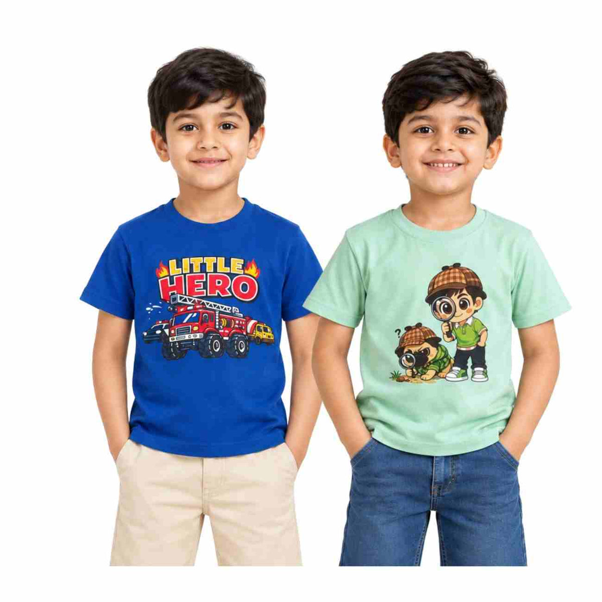 Comfortable Cotton Blended Clothes for Kids