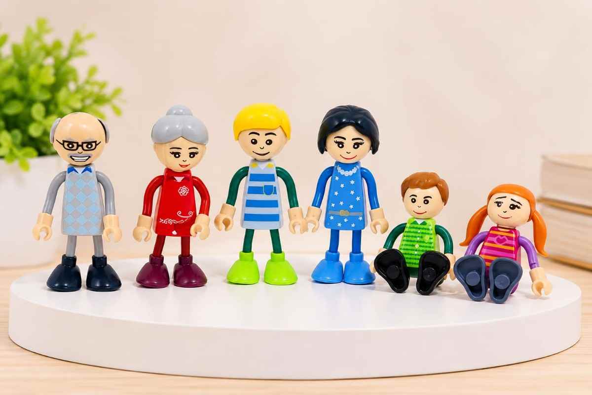 Generations family action figures toy set