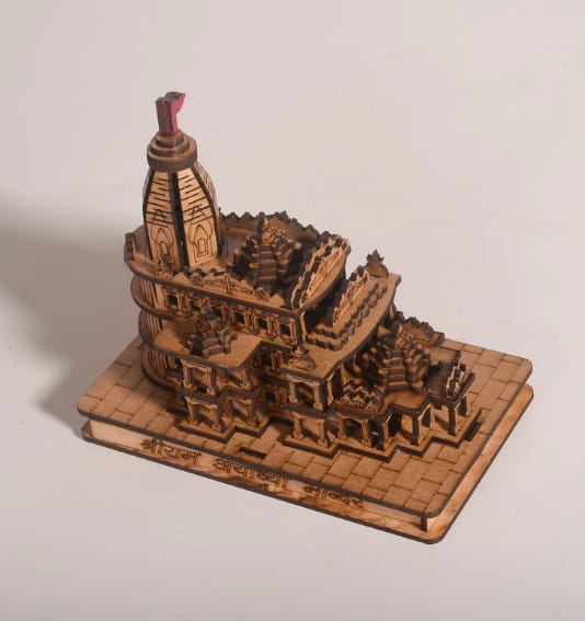 Premium wooden Hindu temple for home