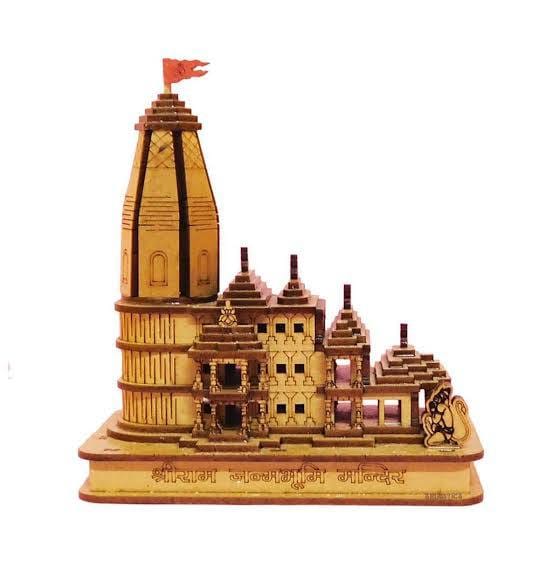 Premium wooden Ram Mandir for home