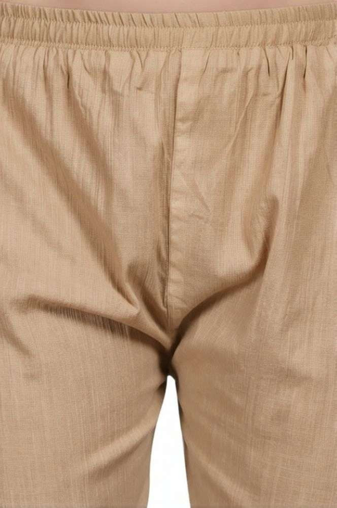 Women’s Cotton Cigarette Pants | Slim Fit with Elastic Waist & Side Pockets | Casual & Office Wear Bottoms