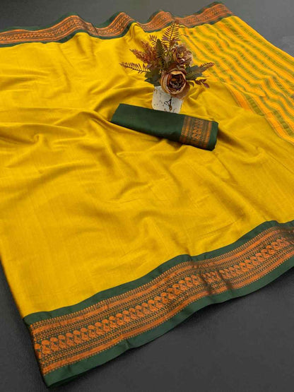 Designer Freehand Saree