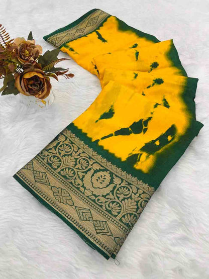 Designer Freehand Saree