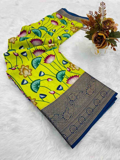 Designer Freehand Saree