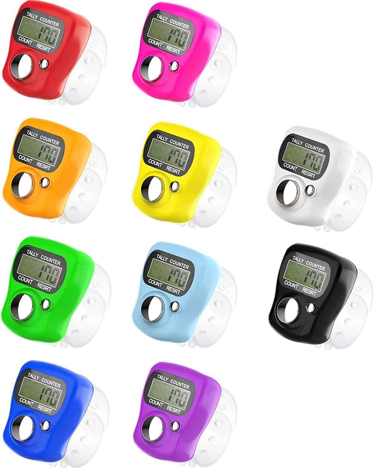Digital finger tally counter lcd 5 digit click counter Anything