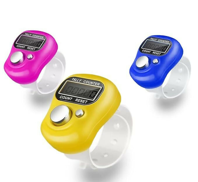 Digital finger tally counter lcd 5 digit click counter Anything