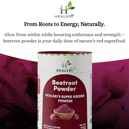 HEALERI Pure Beetroot Powder 150g