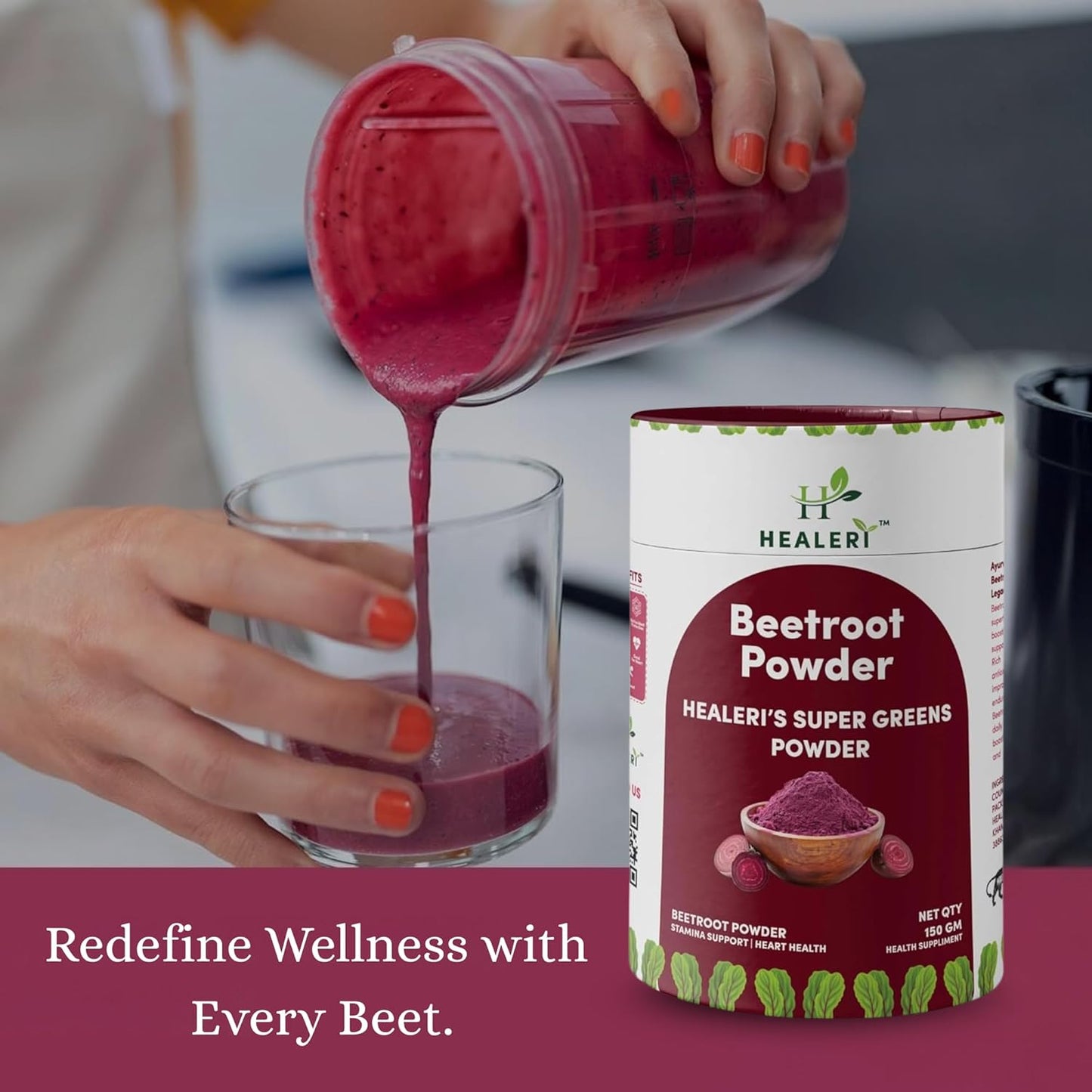 HEALERI Pure Beetroot Powder 150g