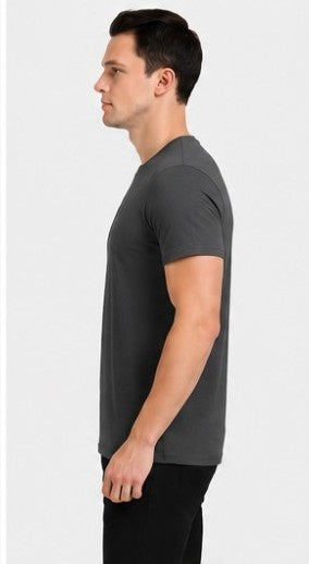 Micro Polyester Polo T-Shirt front and back view